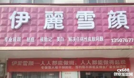伊丽雪颜专业祛斑祛痘加盟